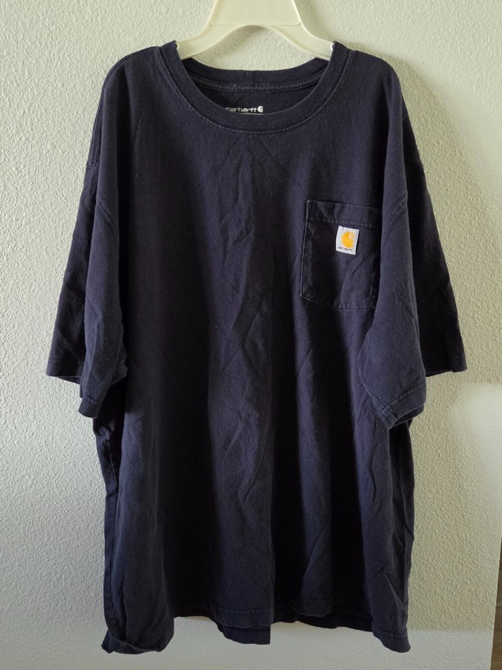 Carhartt K87 Loose Fit Pocket T-Shirt Black Mens 2XL Heavyweight